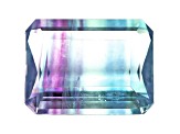 Bi-Color Fluorite 16x12mm Emerald Cut 13.00ct