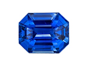 Sapphire Loose Gemstone 7.7x6.2mm Emerald Cut 2.05ct