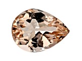 Peach Morganite 8.1x6.1mm Pear Shape 1.32ct