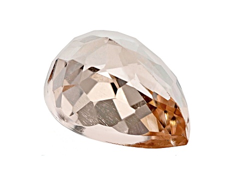 Peach Morganite 8.1x6.1mm Pear Shape 1.32ct
