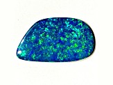 Opal on Ironstone 26x21mm Free-Form Doublet 30.34ct