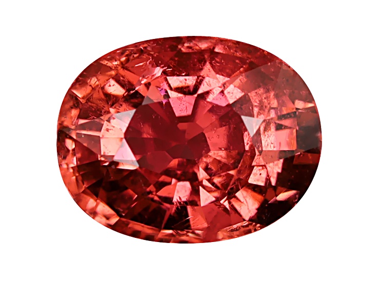 Orange Tourmaline 14.45x11.41mm Oval 9.32ct