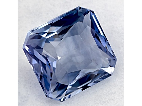 Sapphire 9.12x8.75mm Emerald Cut 3.87ct