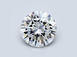1ct Natural White Diamond Round, E Color, VS1 Clarity, GIA Certified