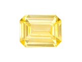 Yellow Sapphire 8.7x6.7mm Emerald Cut 2.04ct