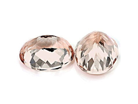 Morganite 10x8mm Oval Matched Pair 5.60ctw