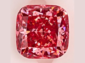 1.10ct Vivid Pink Cushion Lab-Grown Diamond VS1 Clarity IGI Certified