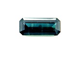Teal Sapphire 10.3x4.3mm Emerald Cut 1.67ct