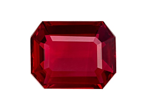 Ruby 9.97x7.97mm Emerald Cut 3.21ct