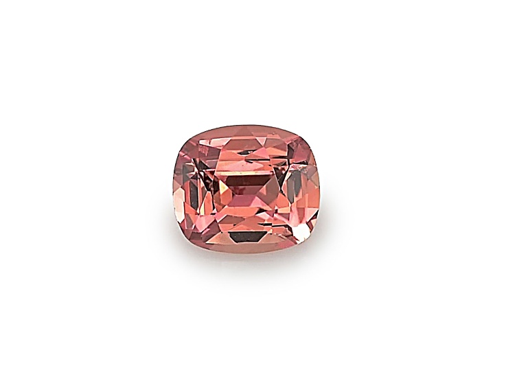 Brownish Orange Sapphire 5.0x4.4mm Cushion 0.56ct