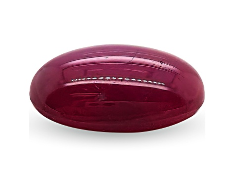 Star Ruby 8.3x5.7mm Oval Cabochon 1.69ct