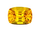 Yellow Sapphire Loose Gemstone 7x5.1mm Cushion 1.33ct