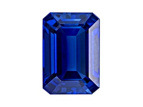 Sapphire Loose Gemstone 5.8x4mm Emerald Cut 0.77ct