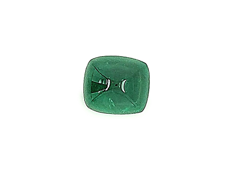 Colombian Emerald 15.3x13.6mm Sugar Loaf 12.98ct