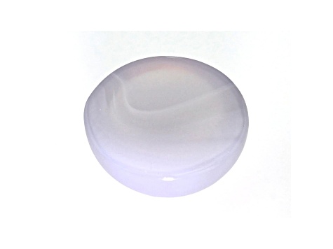 Blue Chalcedony 10mm Round Cabochon 3.50ct