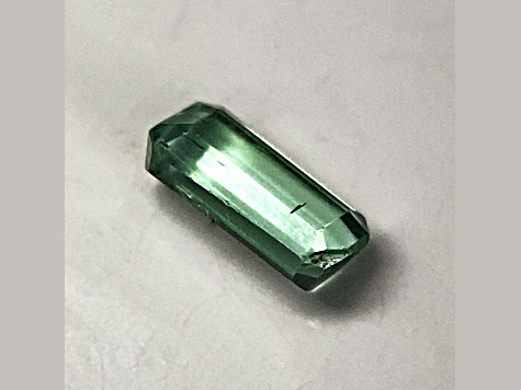 Green Tourmaline 5.81x3.05mm Rectangle 0.41ct