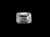 2ct Natural White Diamond Emerald Cut, D Color, SI1 Clarity, GIA Certified