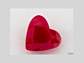 Ruby 6.53x6.01mm Heart Shape 1.18ct