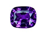 Purple Sapphire Loose Gemstone Unheated 9.4x7.9mm Cushion 4.01ct