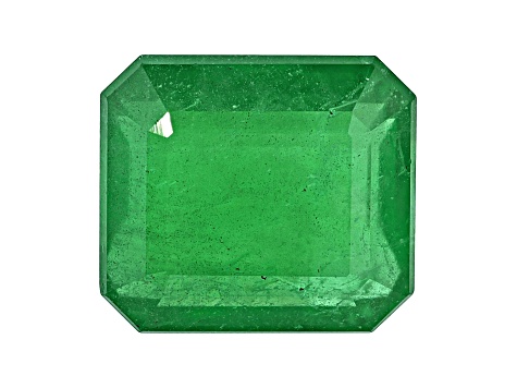 Zambian Emerald 10.5x9.5mm Emerald Cut 5.14ct