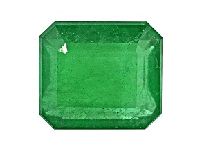 Zambian Emerald 10.5x9.5mm Emerald Cut 5.14ct