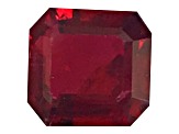 Ruby Unheated 5.7x5.5mm Emerald Cut 1ct