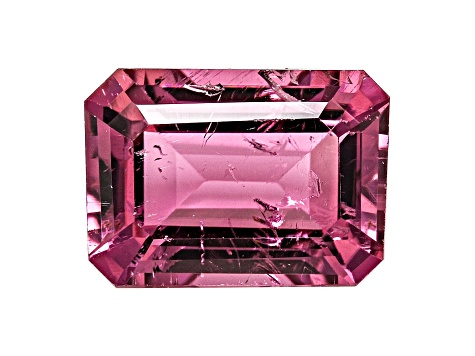 Pink Tourmaline 7x5mm Emerald Cut 1.00ct