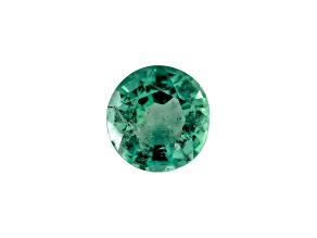 Zambian Emerald 5.6mm Round 0.58ct