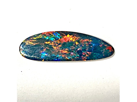 Opal on Ironstone 24x21mm Free-Form Doublet 7.32ct