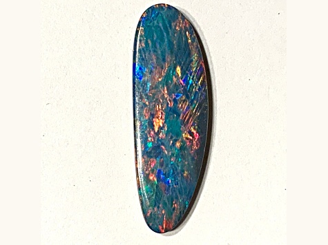 Opal on Ironstone 24x21mm Free-Form Doublet 7.32ct