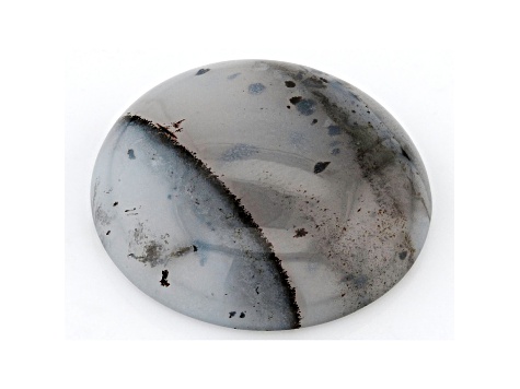 Montana Moss Agate 25mm Round Cabochon 33.00ct