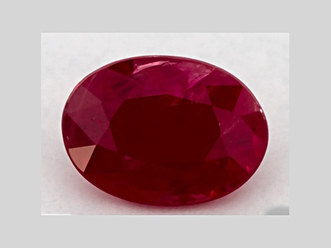 Ruby 6.83x4.98mm Oval 0.95ct