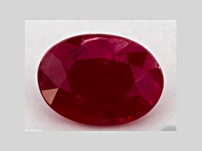 Ruby 6.83x4.98mm Oval 0.95ct