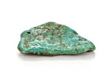 Sonoran Turquoise 57.2x35.8mm Pre-Drilled Tumbled Nugget Focal bead