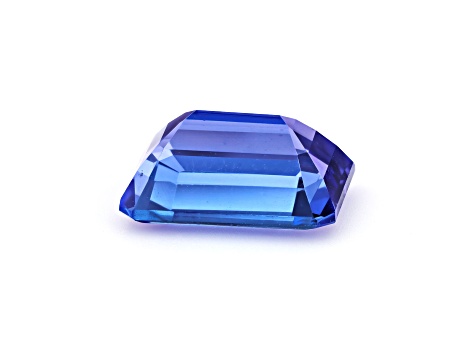 Tanzanite 10x8mm Emerald Cut 3.57ct