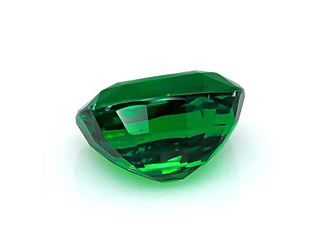 Tsavorite 9.3x6.6mm Cushion 3.29ct