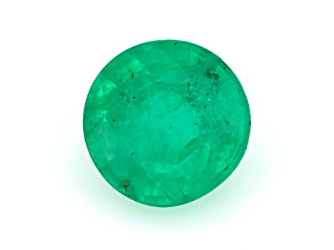 Zambian Emerald 5.6mm Round 0.66ct