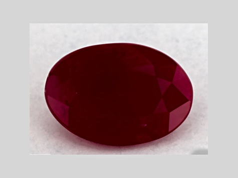 Ruby 6.99x4.88mm Oval 0.91ct