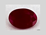 Ruby 6.99x4.88mm Oval 0.91ct