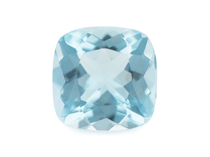 Aquamarine 6mm Cushion 0.93ct