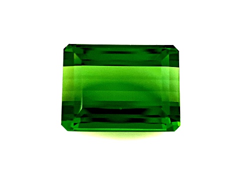 Green Tourmaline 13.3x10.0mm Emerald Cut 7.98ct
