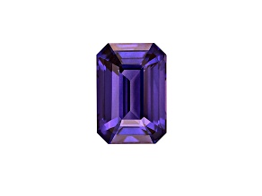 Purple Sapphire Color Shift 13.54x9.41mm Emerald Cut 8.65ct