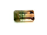 Bi-Color Tourmaline 9.7x5.2mm Emerald Cut 2.40ct