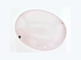 Pink Chalcedony 16.5x13.5mm Oval Cabochon 12.2ct