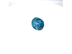 Blue Zircon 8.2x7mm Oval 3.31ct