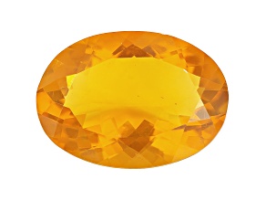 Mexican Fire Opal 13.9x10mm Oval 3.85ct