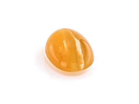 Fire Opal Cat's Eye 7x5mm Oval 0.60ct