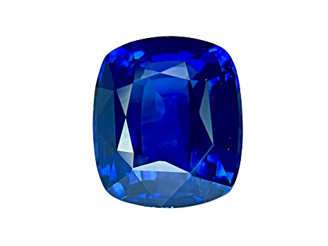 Sapphire Loose Gemstone 8.35x7.33mm Cushion 3.08ct