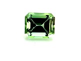 Green Tourmaline 8x6.6mm Emerald Cut 2.30ct