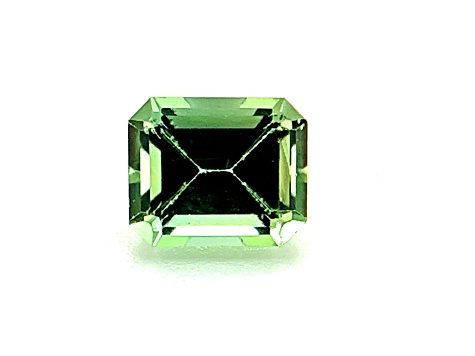 Green Tourmaline 8x6.6mm Emerald Cut 2.30ct